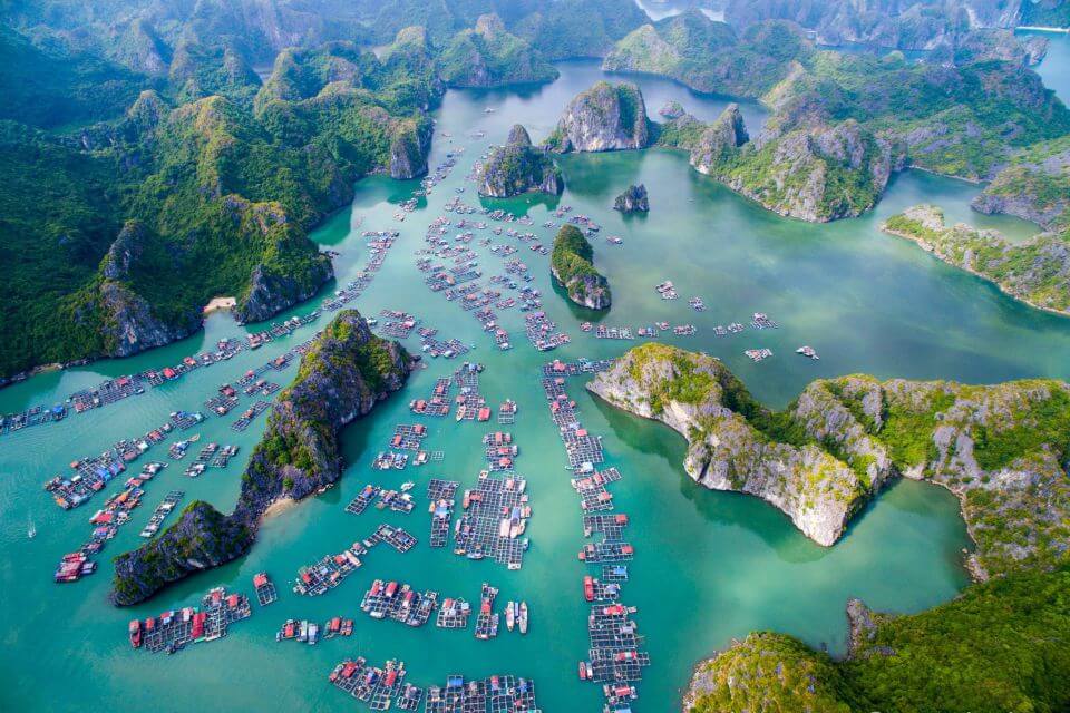 Cruising on authentic Lan Ha Bay